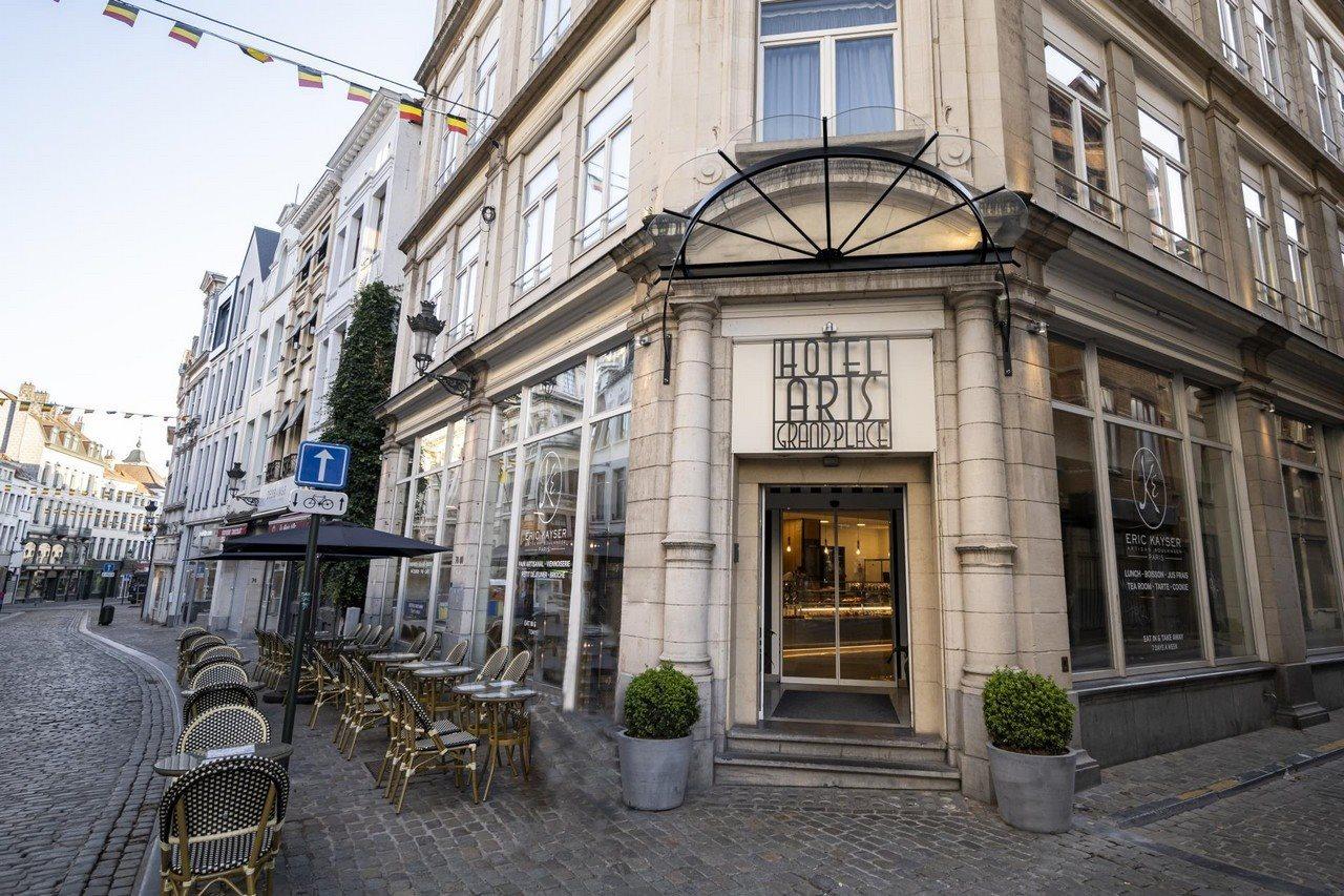 Aris Grand Place Hotel Brussel Bagian luar foto