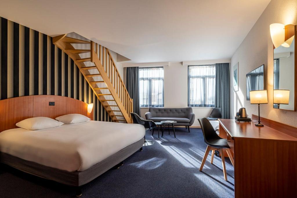 Aris Grand Place Hotel Brussel Bagian luar foto