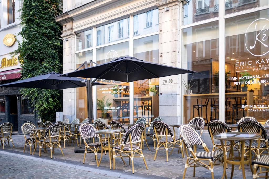 Aris Grand Place Hotel Brussel Bagian luar foto