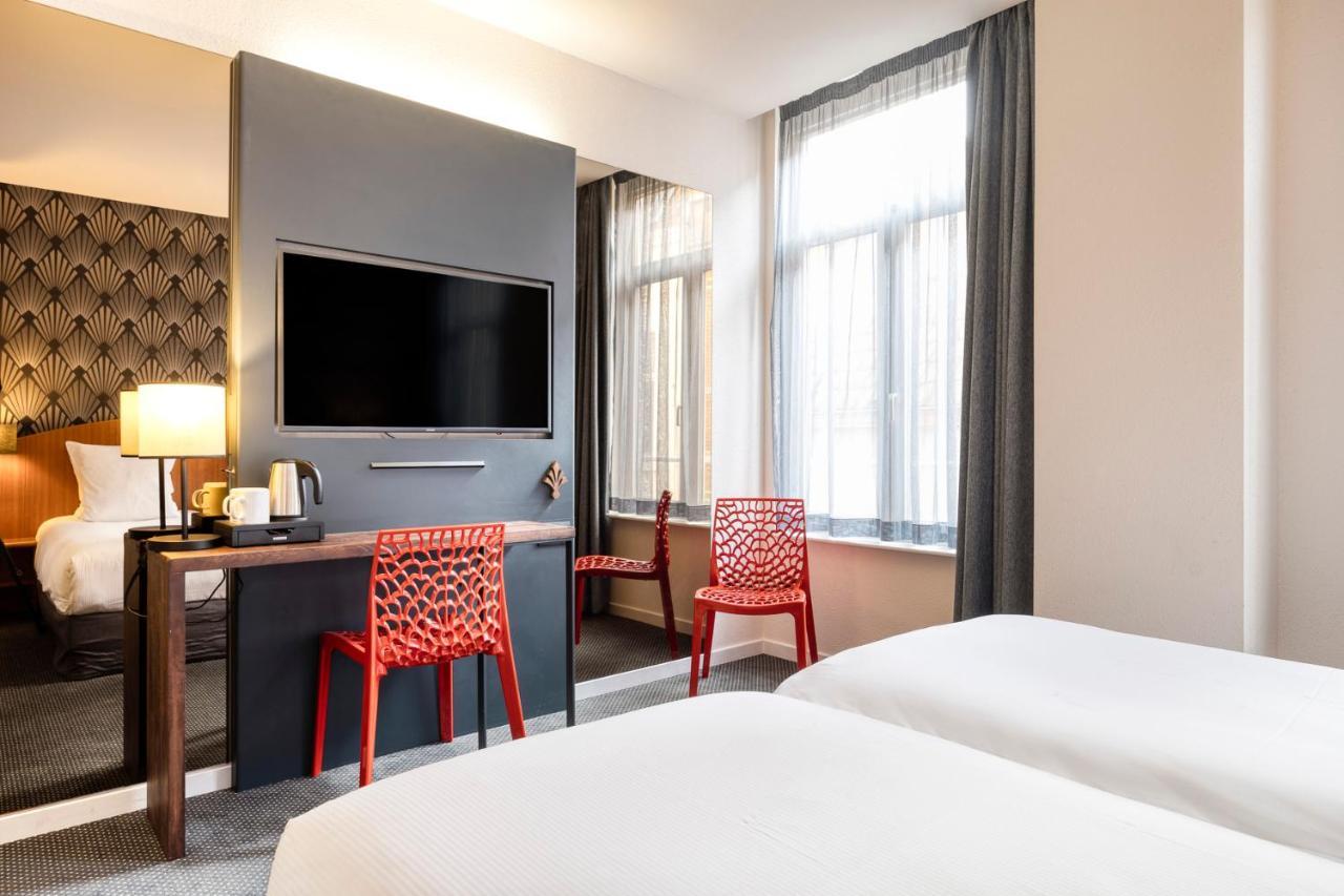 Aris Grand Place Hotel Brussel Bagian luar foto